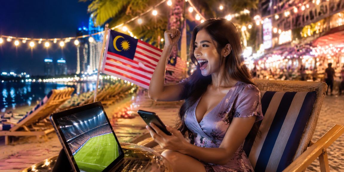 Pengguna muda di Johor Bahru mengakses platform taruhan melalui telefon pintar